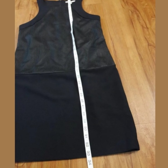 Banana Republic Faux Leather Sheath Dress Size 2 - Picture 9 of 14